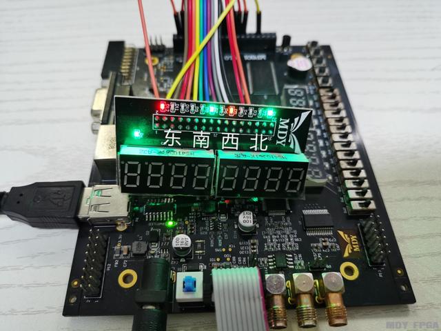 「每周FPGA案例」定时转换的LED交通灯1设计